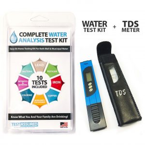 water test and tds meter