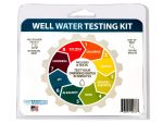 Picture of front of well water test kit