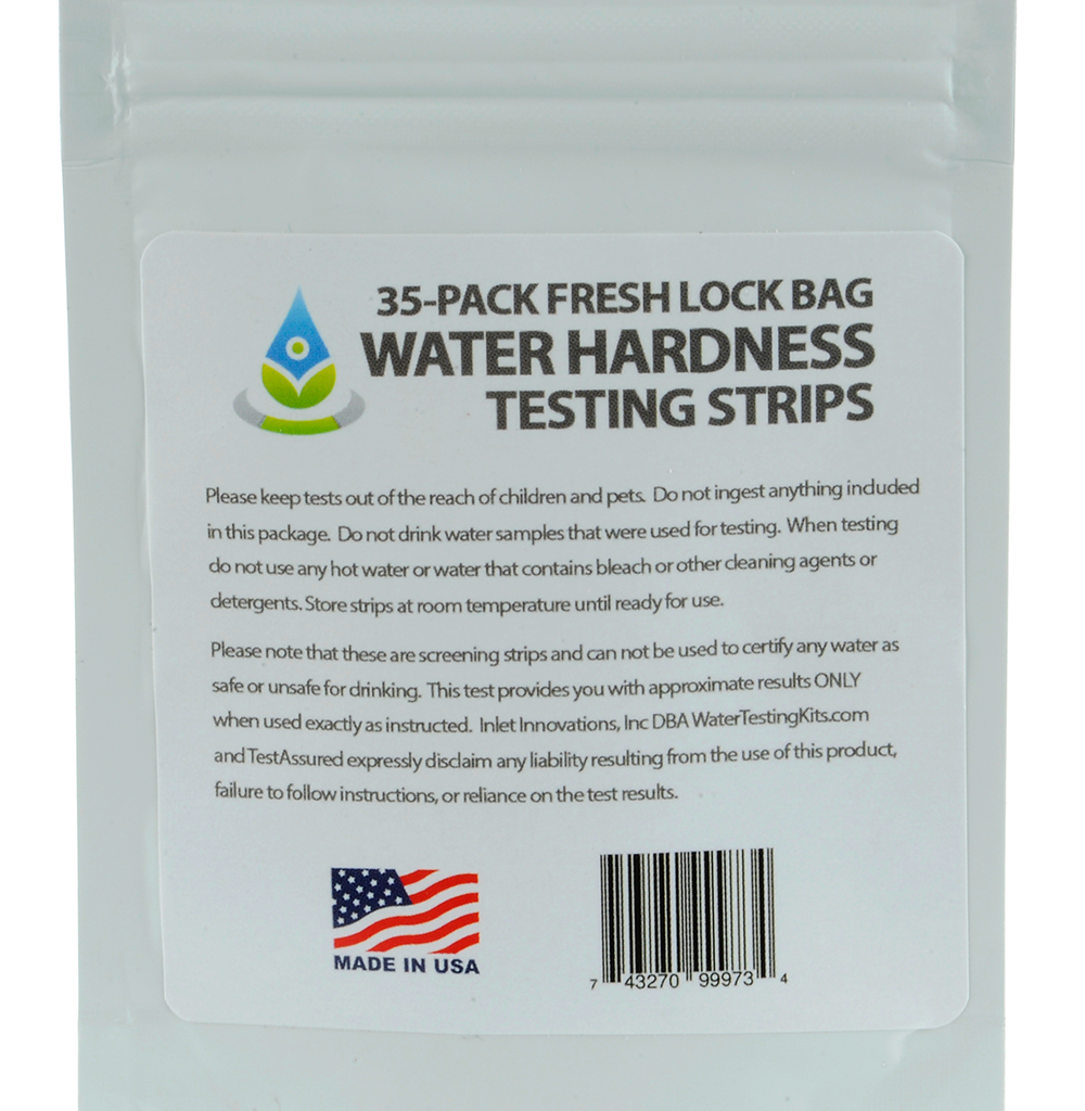 Bulk Water Hardness Strips